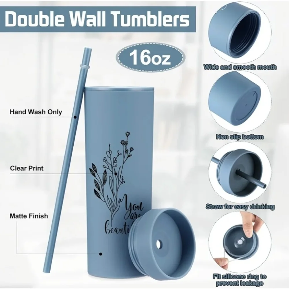 16oz Inspirational Tumblers (1 Each) - Picture 3 of 4